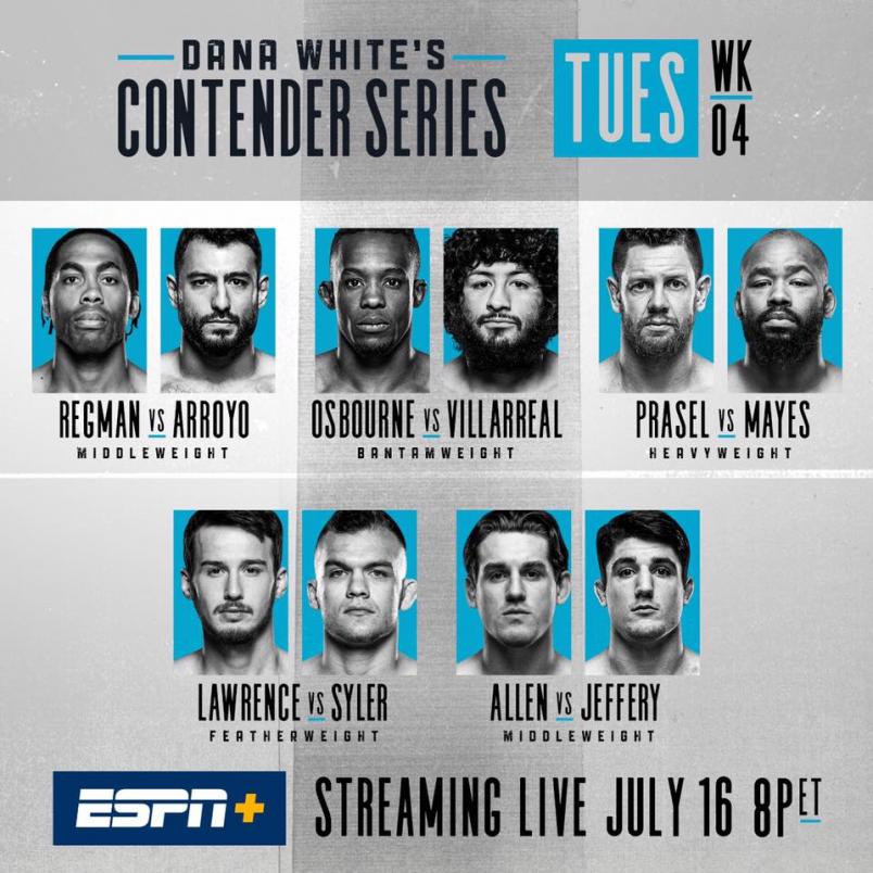 dana whites contender series