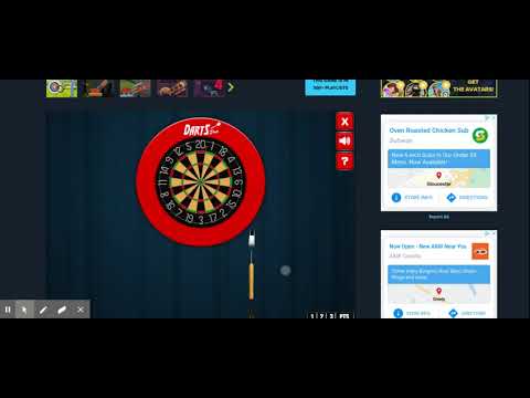 darts cool math games