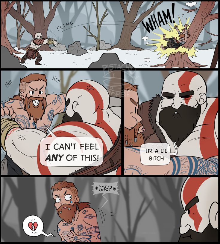 god of war funny comics