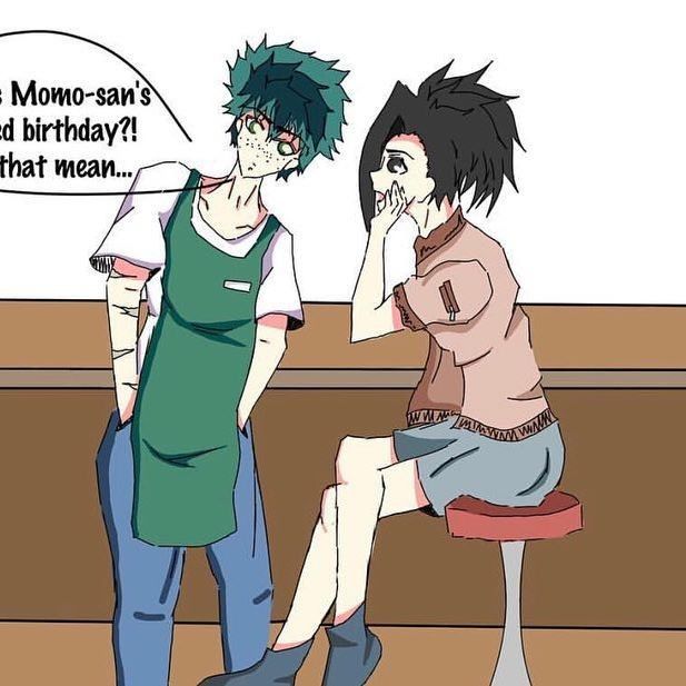 izuku x momo