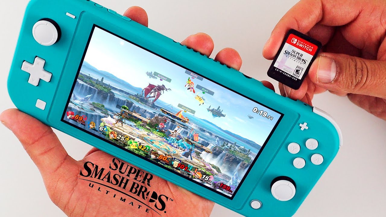 super smash bros nintendo switch lite