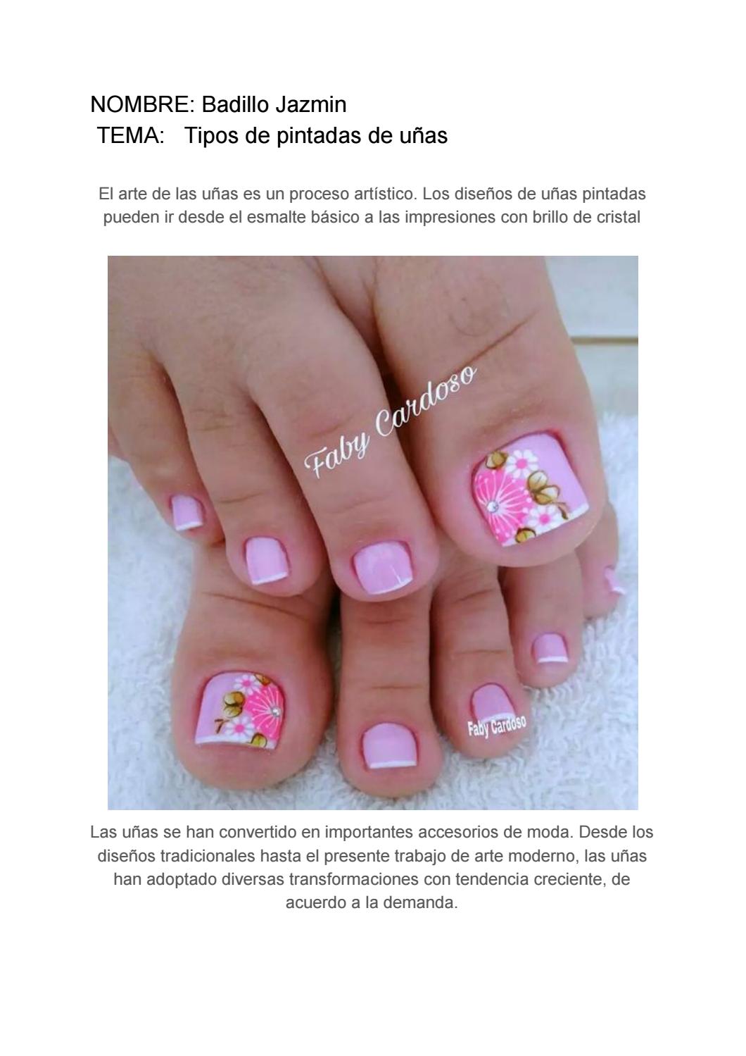 imagenes de uñas pintadas