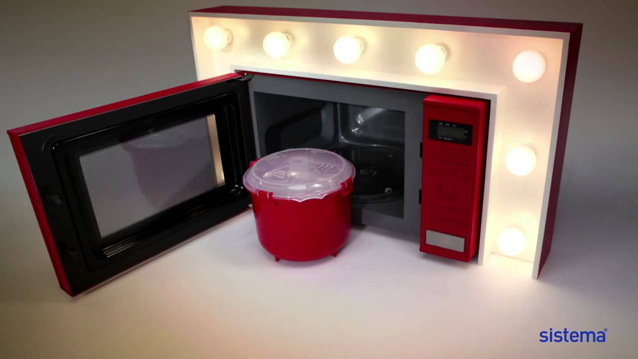 sistema rice steamer microwave