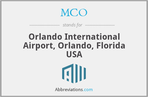 what does orlando mco stand for