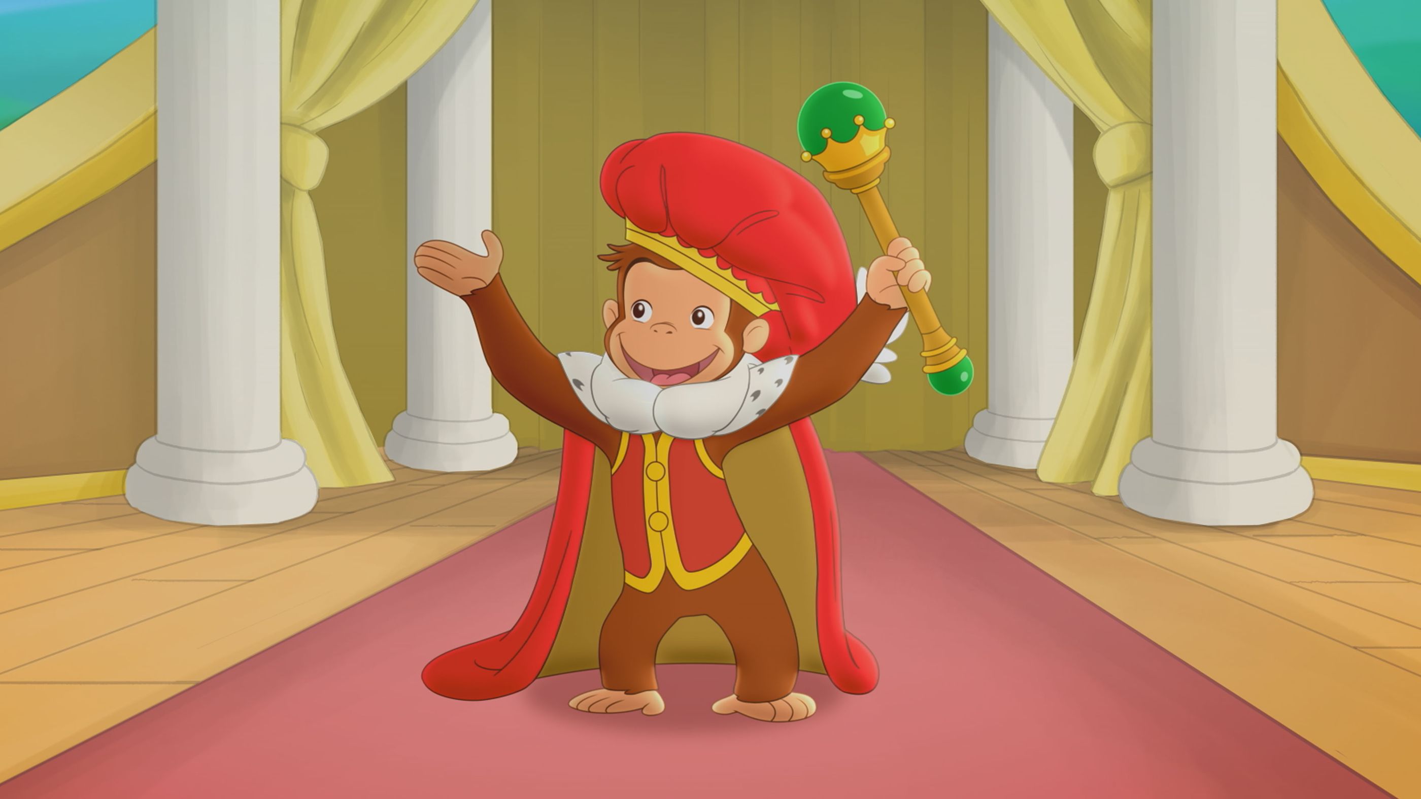 curious george royal monkey