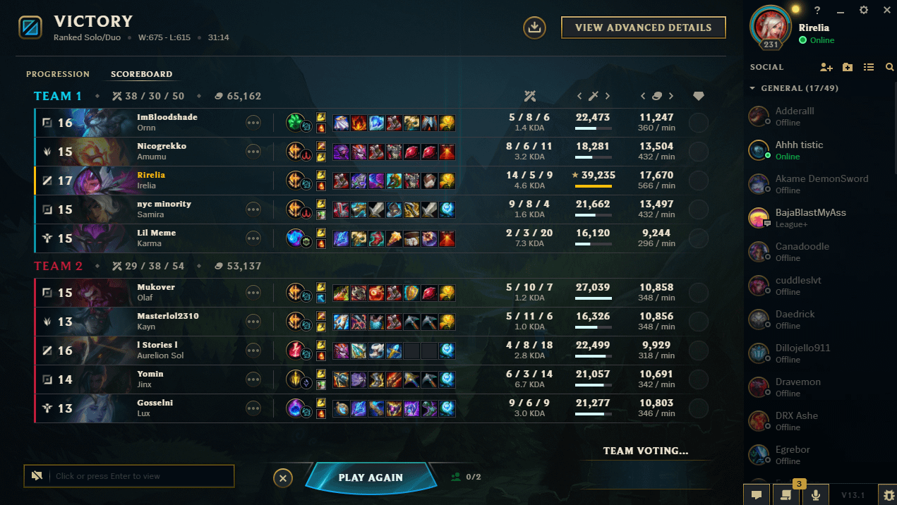 irelia build