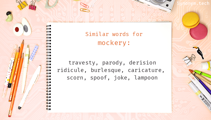 mockery synonym