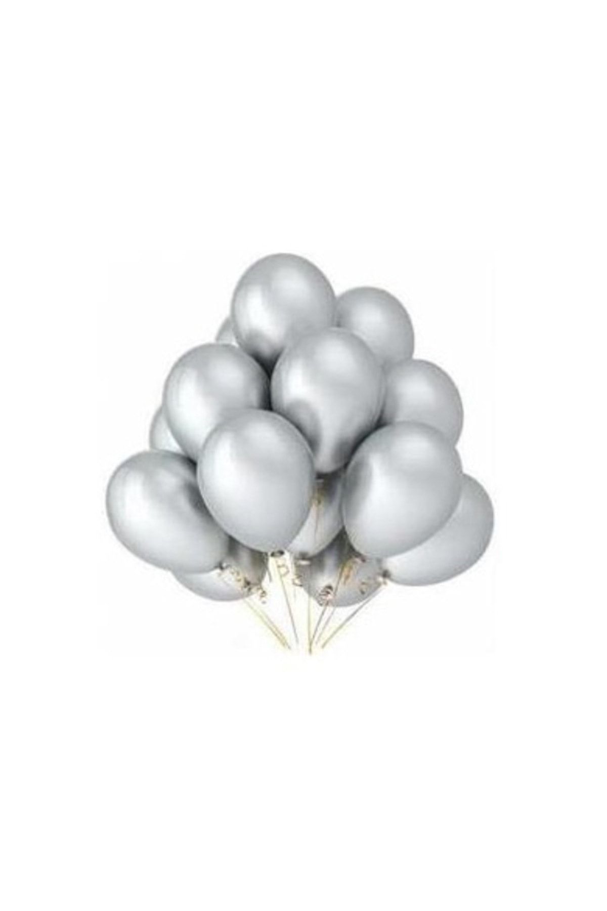 silver balloons