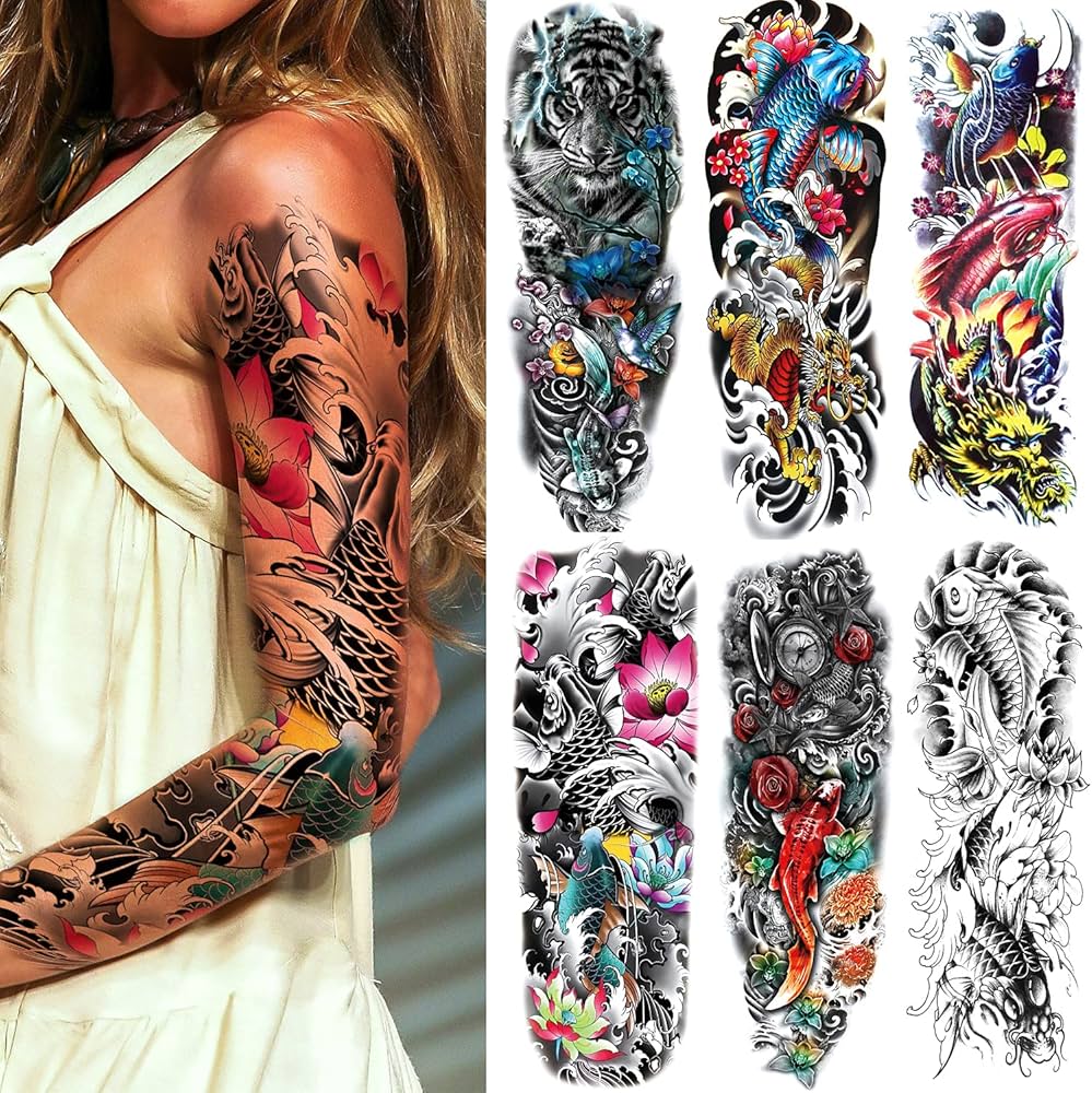 faux tattoo sleeve