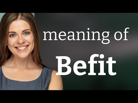 define befit
