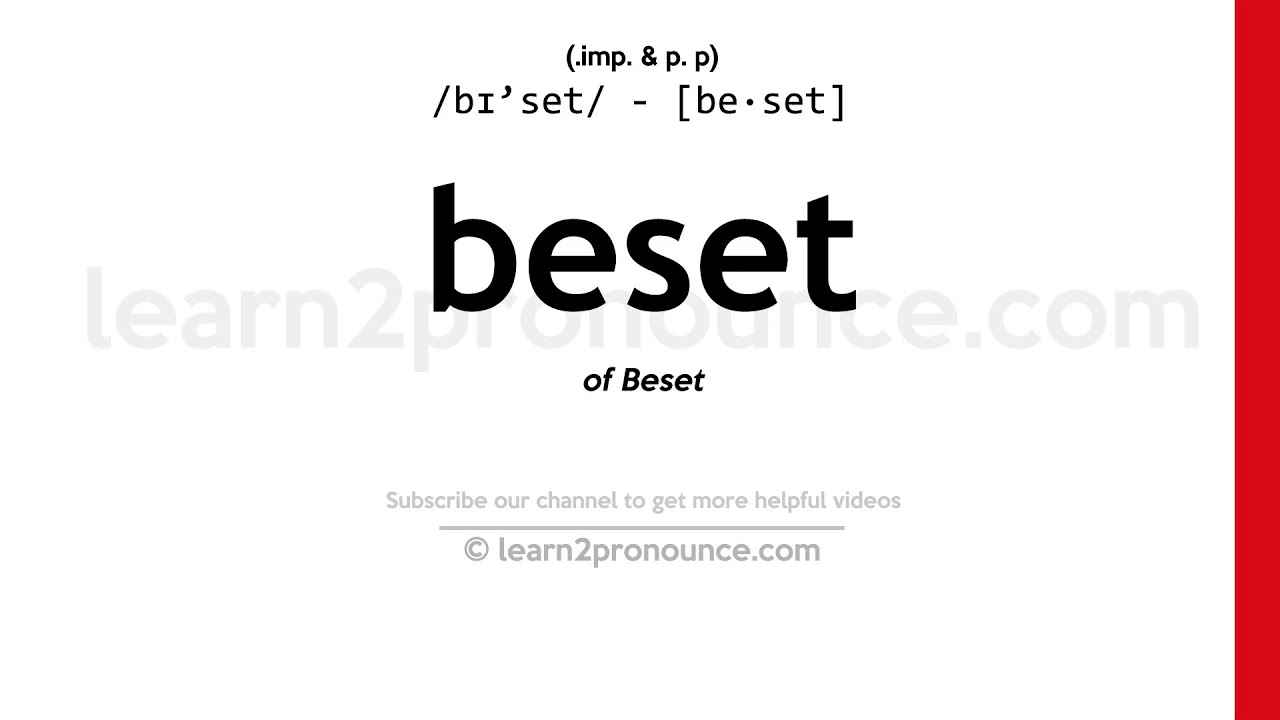 define beset