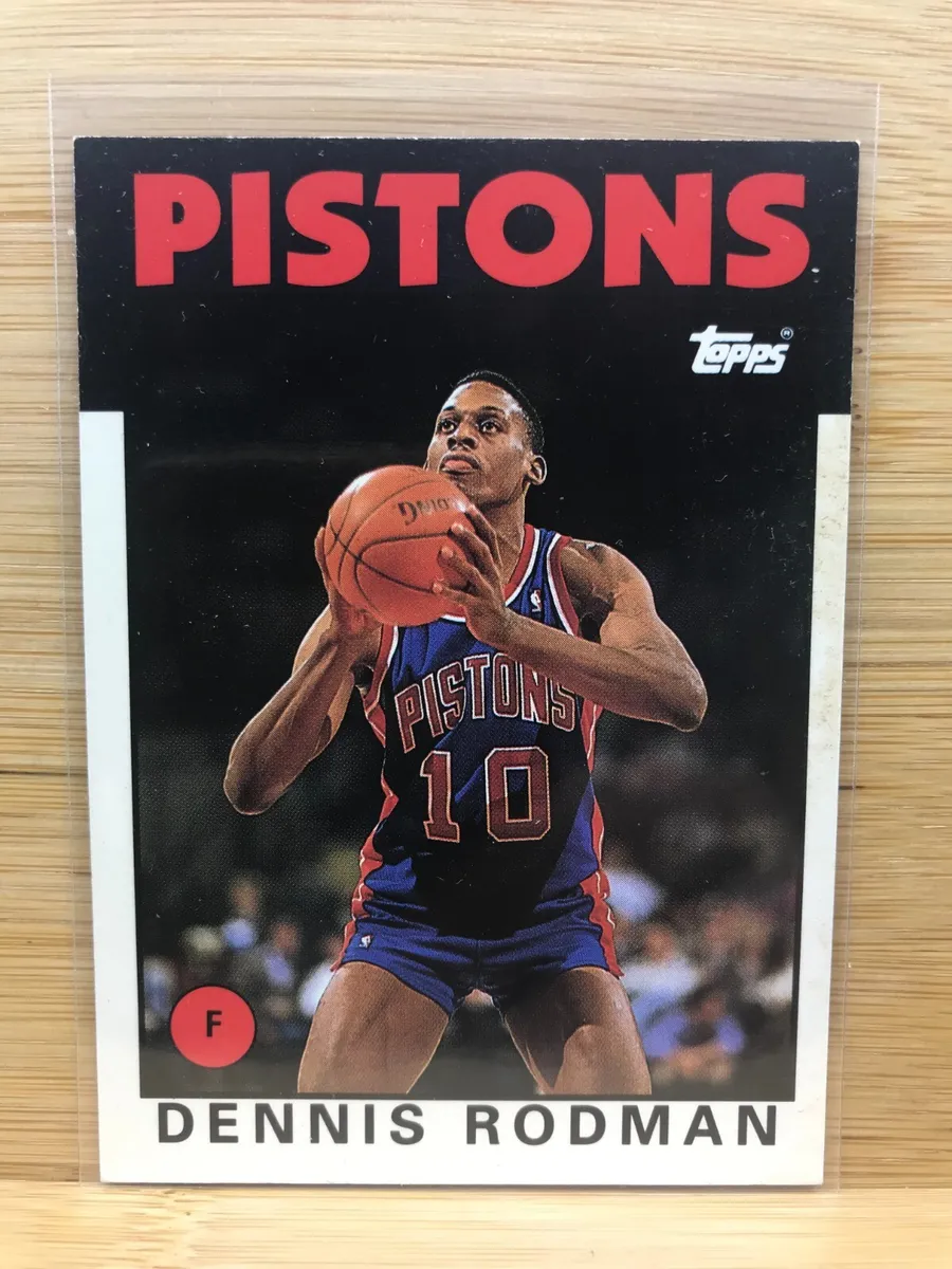 dennis rodman pistons card