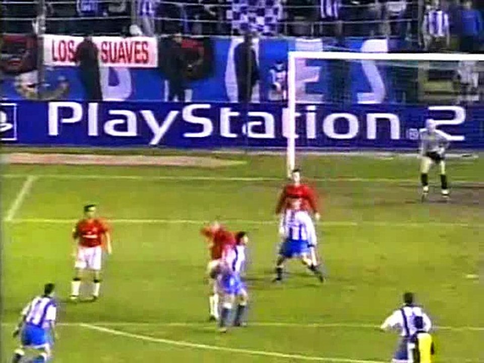 deportivo la coruna vs manchester united 2002