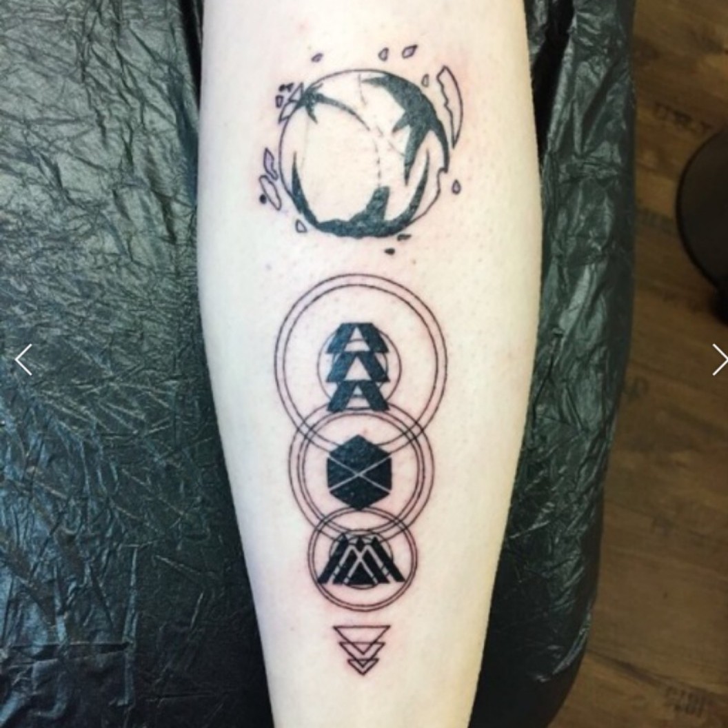 destiny game tattoo