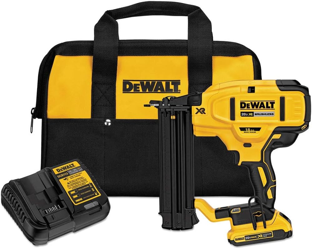 dewalt 20v nail gun