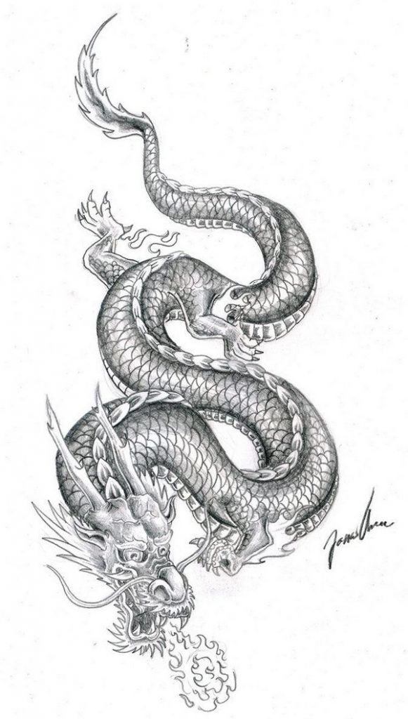 dragon tattoo patterns