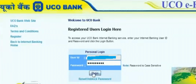 uco bank account number digits