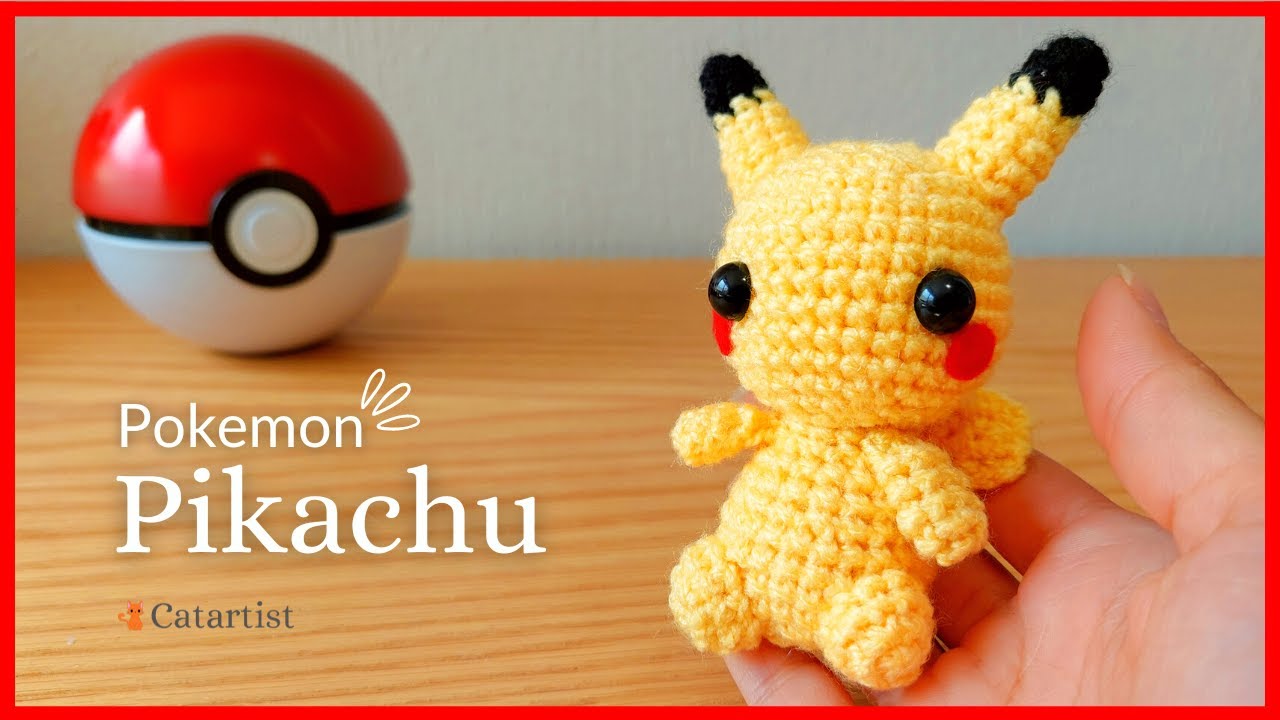 pikachu a crochet