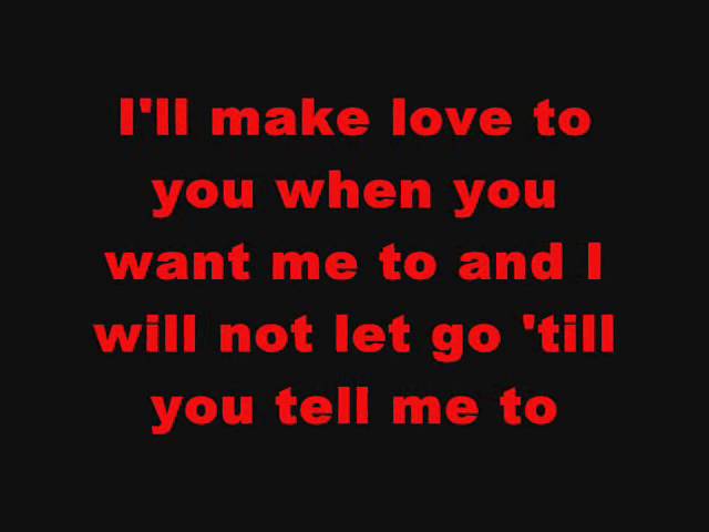 i will make love to you lyrics