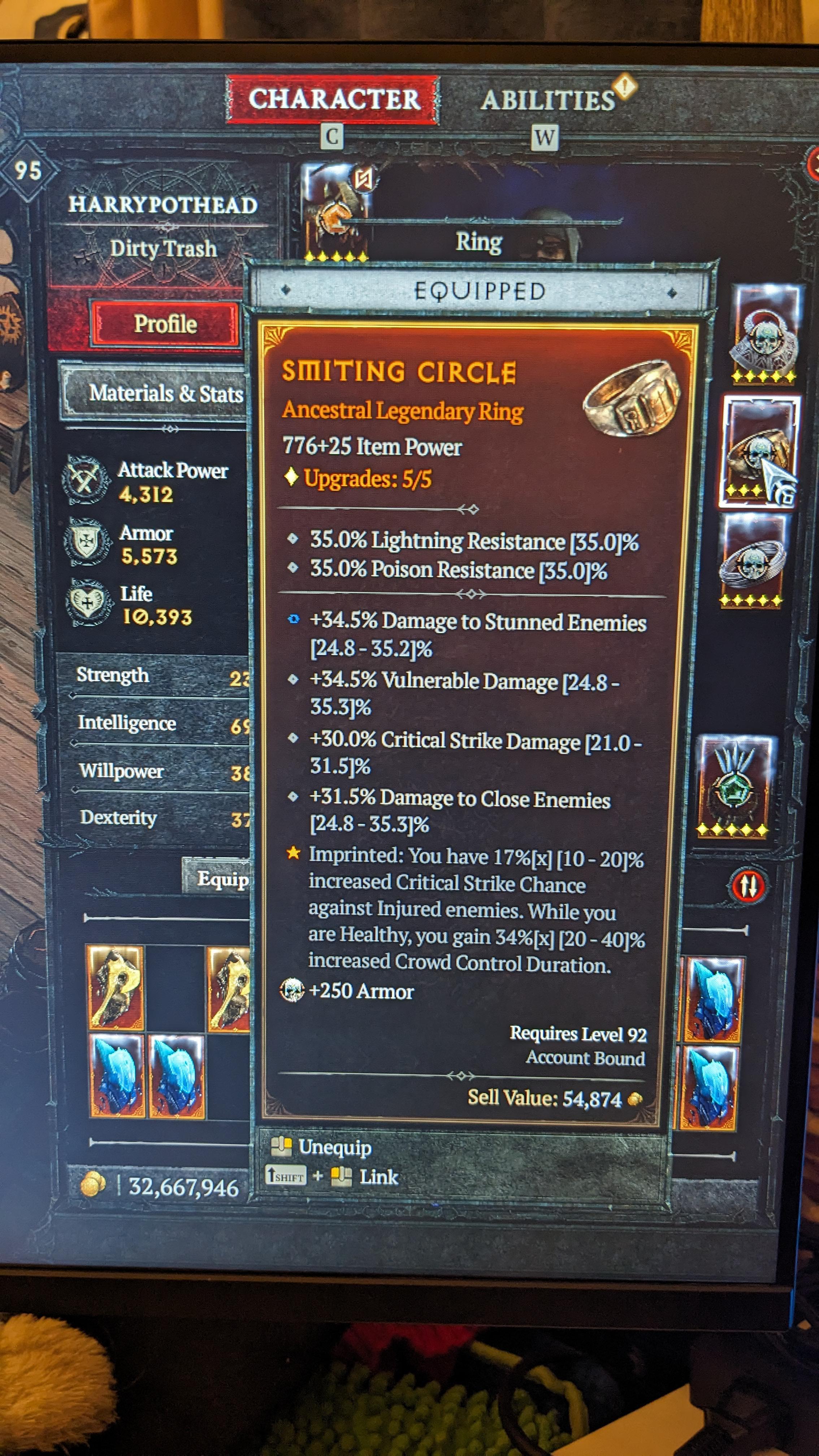 diablo 4 smithing aspect