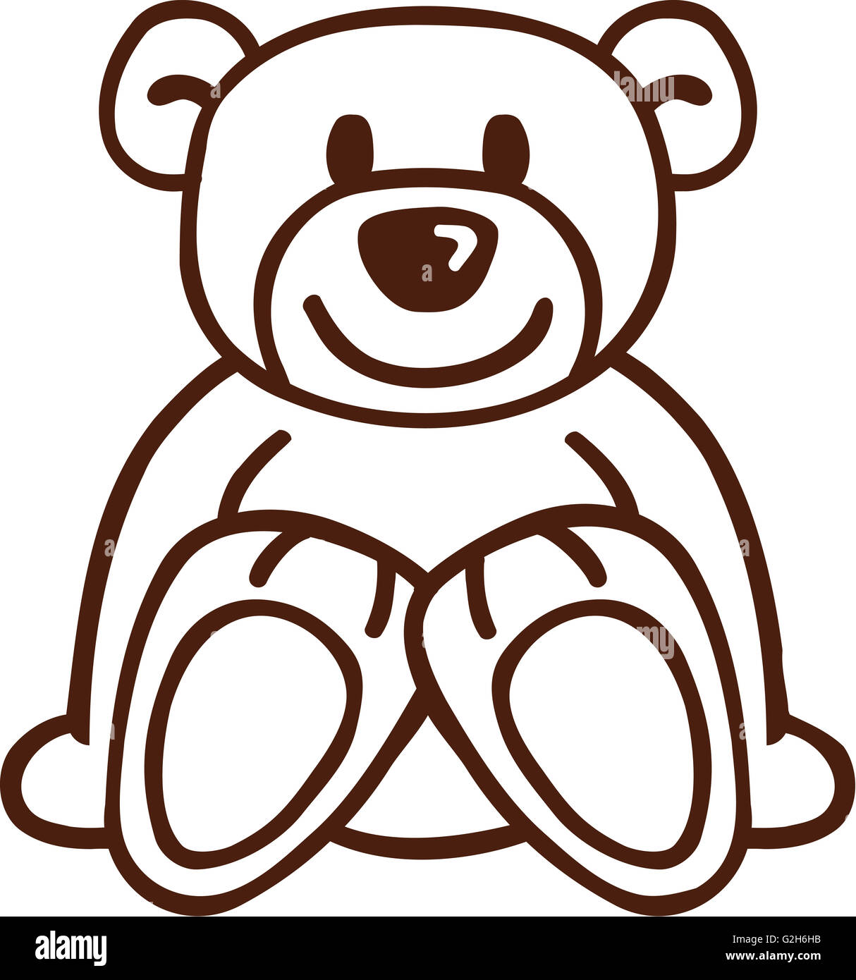 dibujo de teddy bear