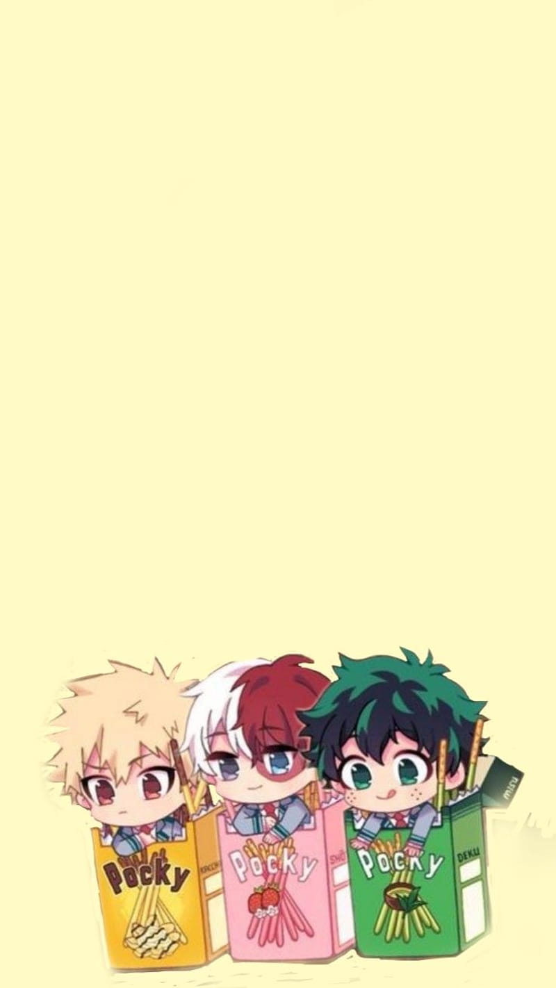 dibujos de deku kawaii