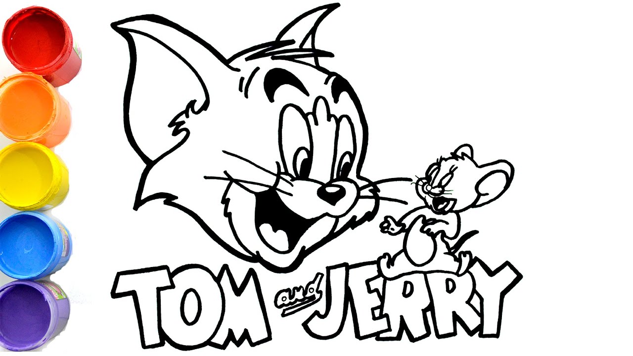 dibujos para colorear de tom y jerry