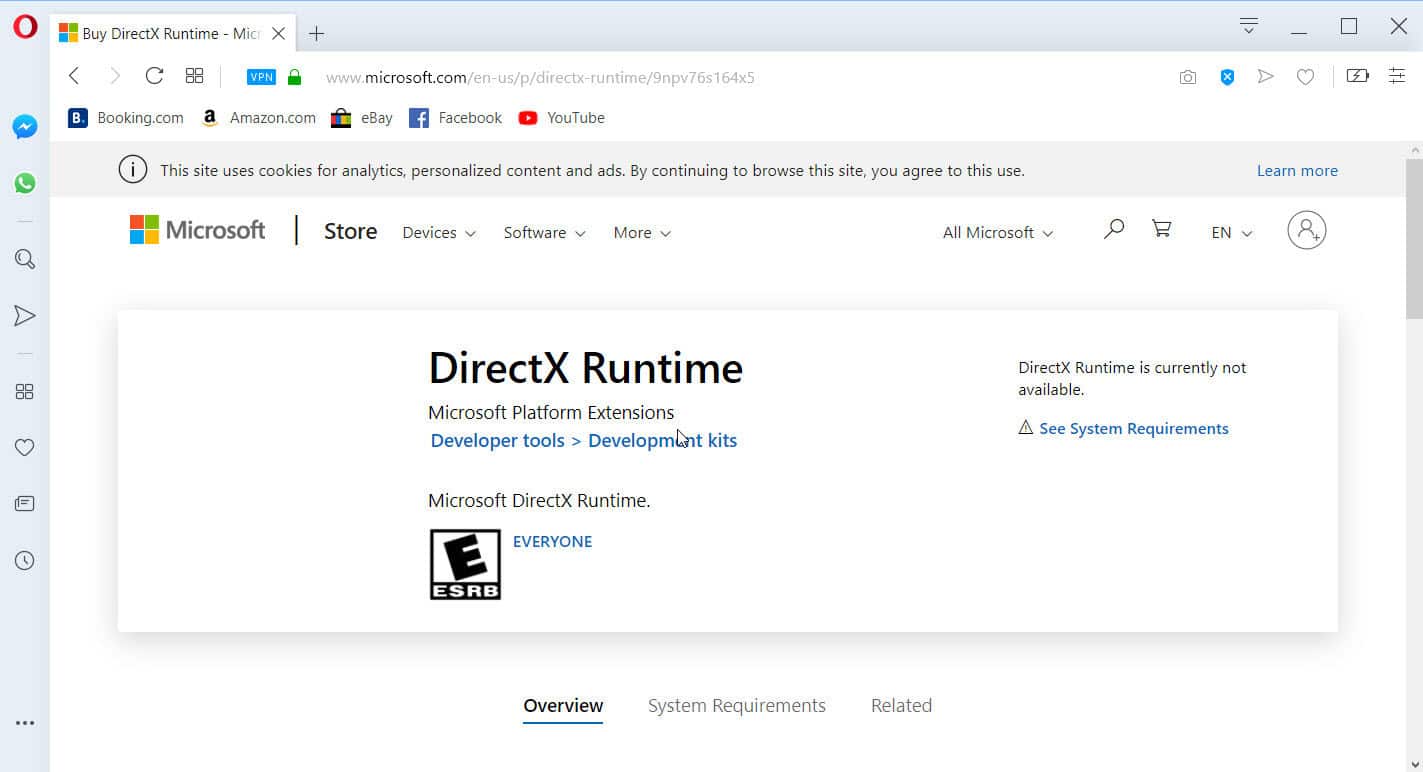 directx runtime