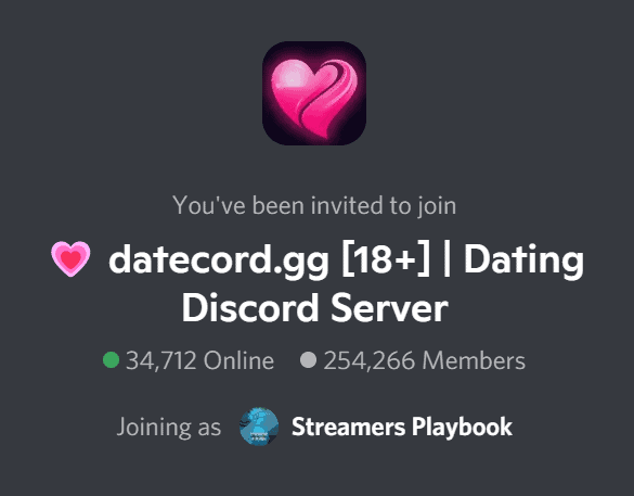 discord dating servers