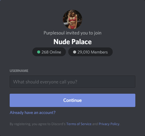 discord servers for nudes