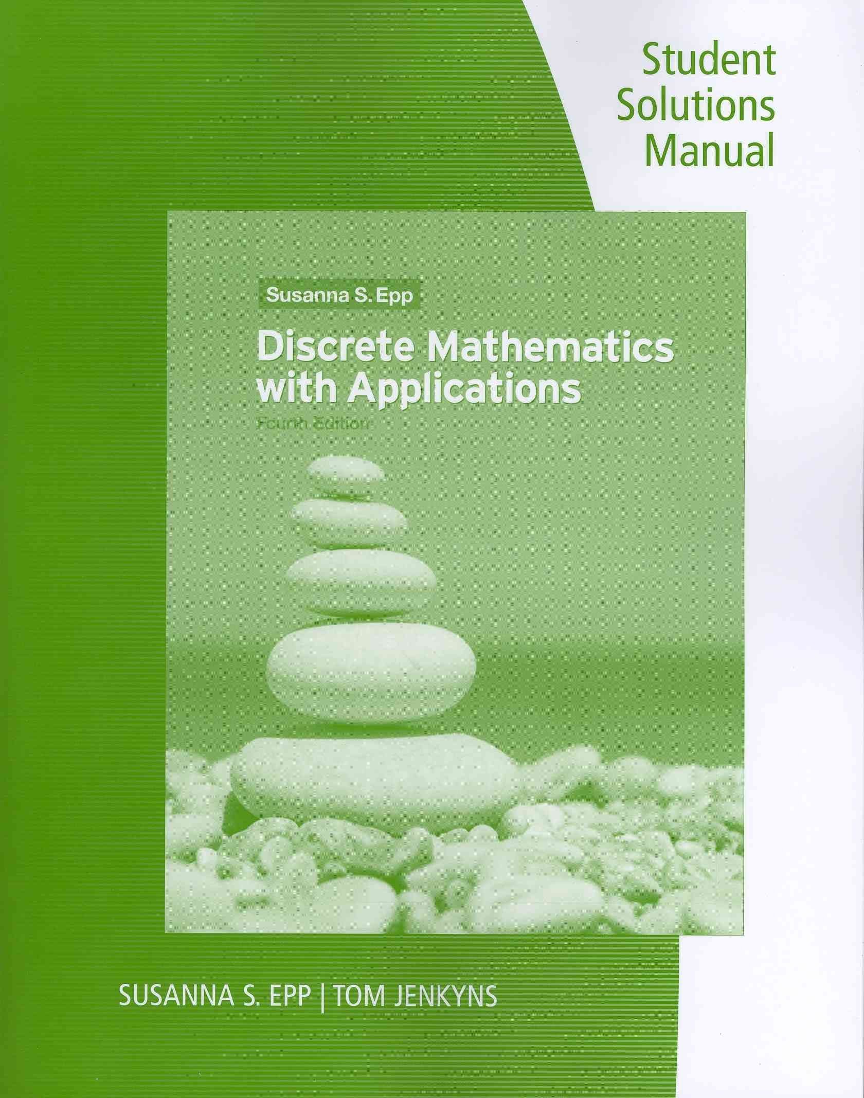 discrete mathematics with applications 4th edition solutions manual