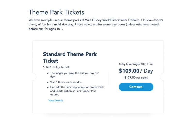 disneyland orlando tickets 1 day