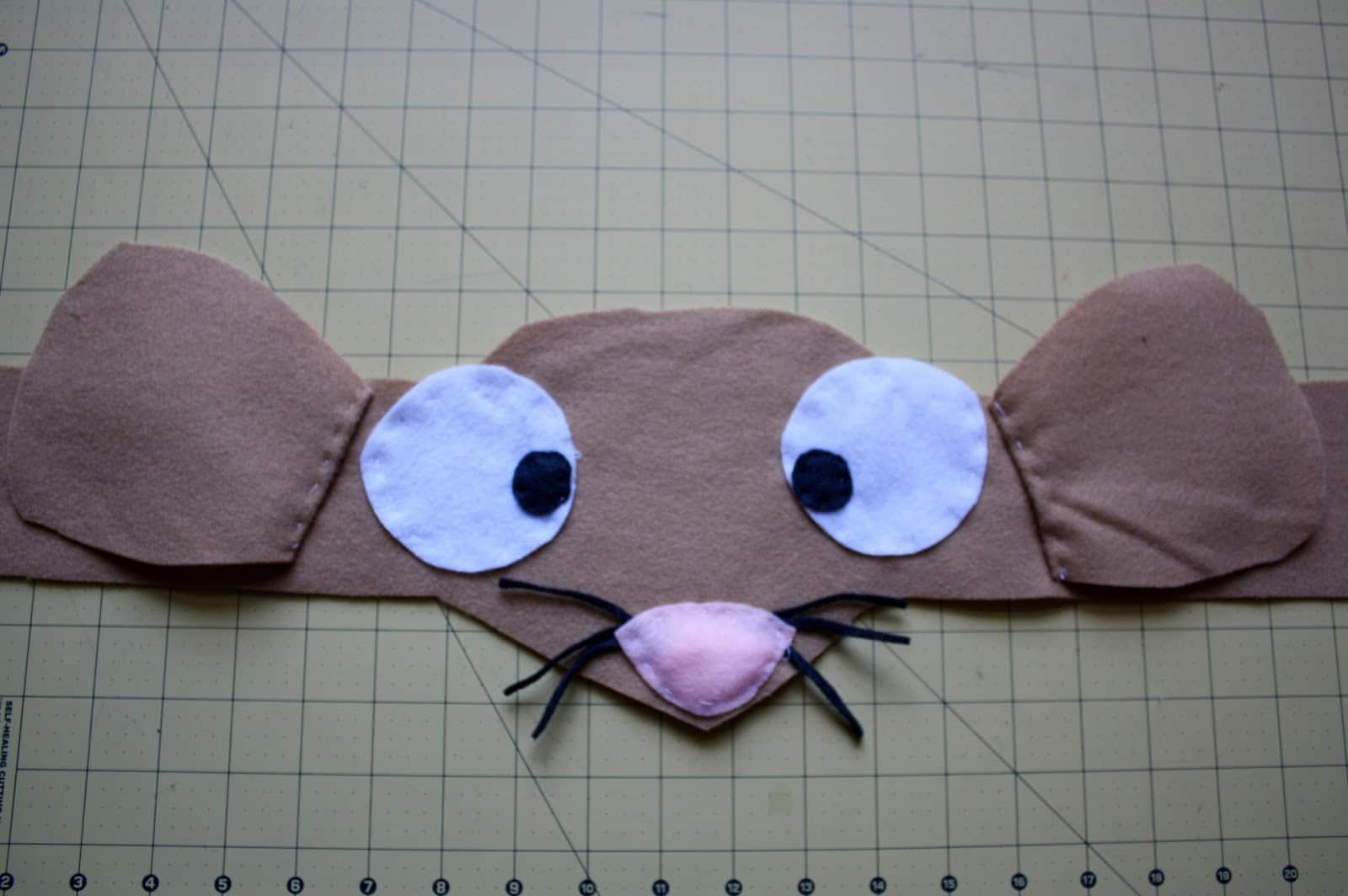 diy brown mouse costume