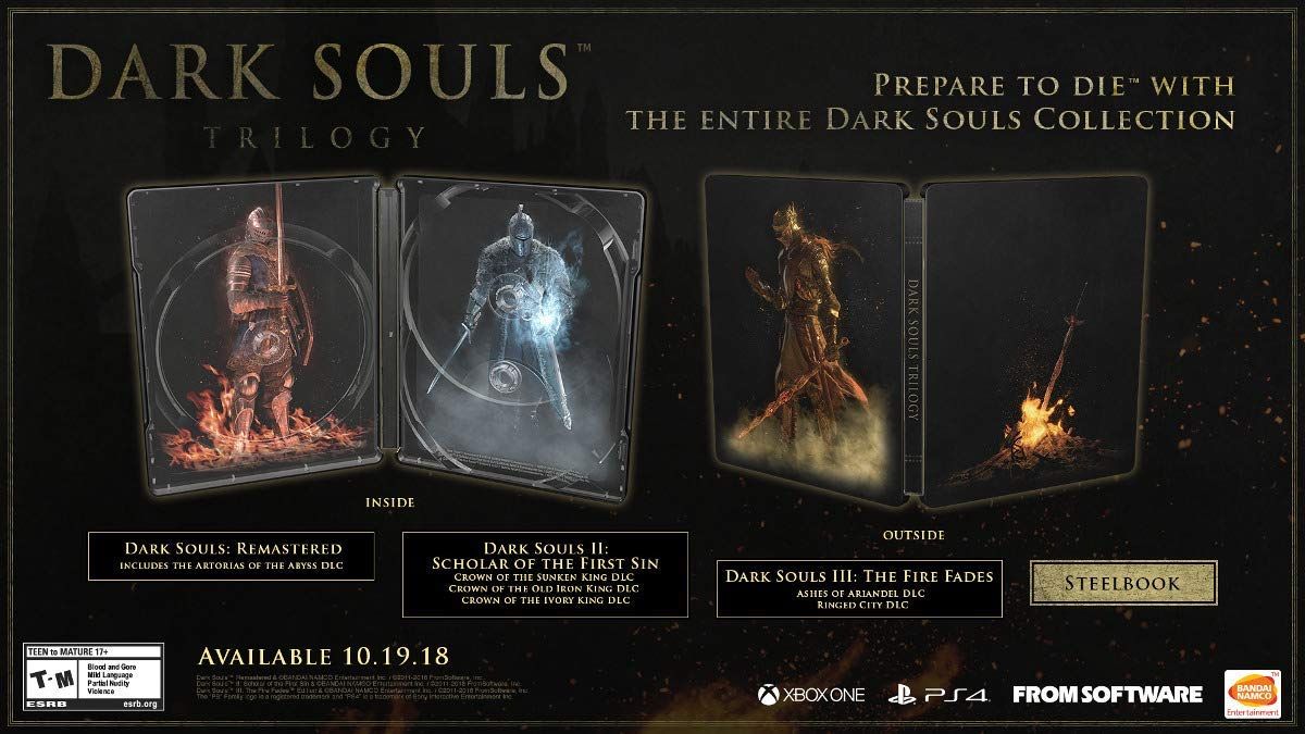 does dark souls remastered come with dlc