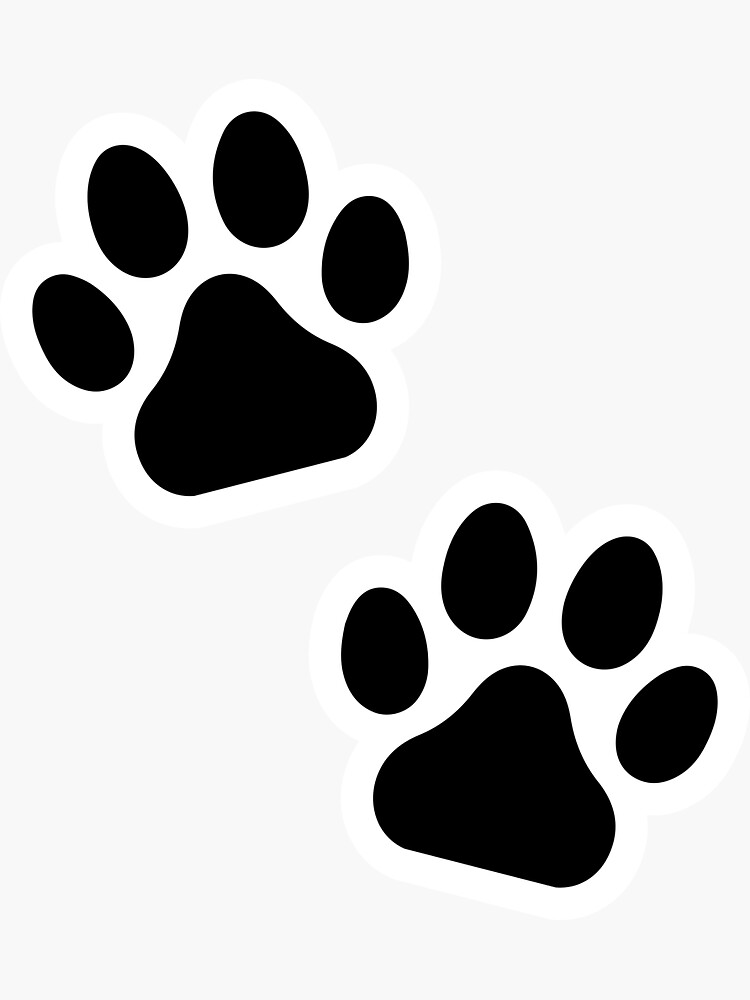 dog foot print emoji