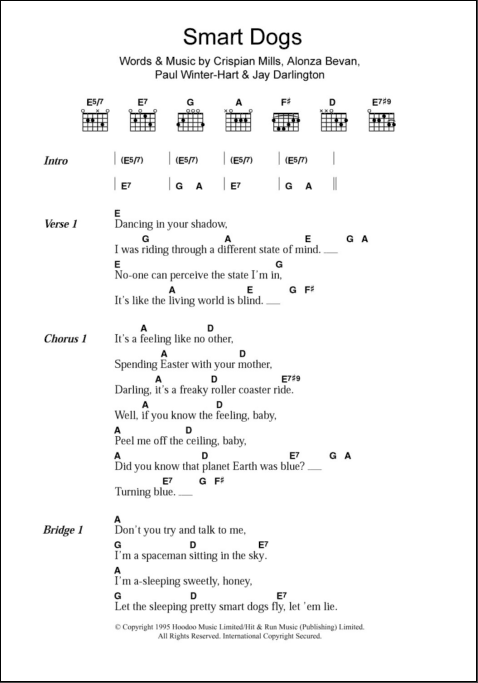 dogs chords