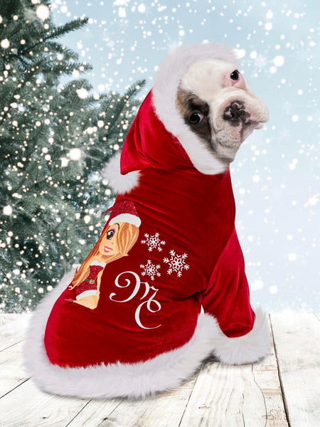 dogs in christmas costumes