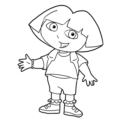 dora drawing easy