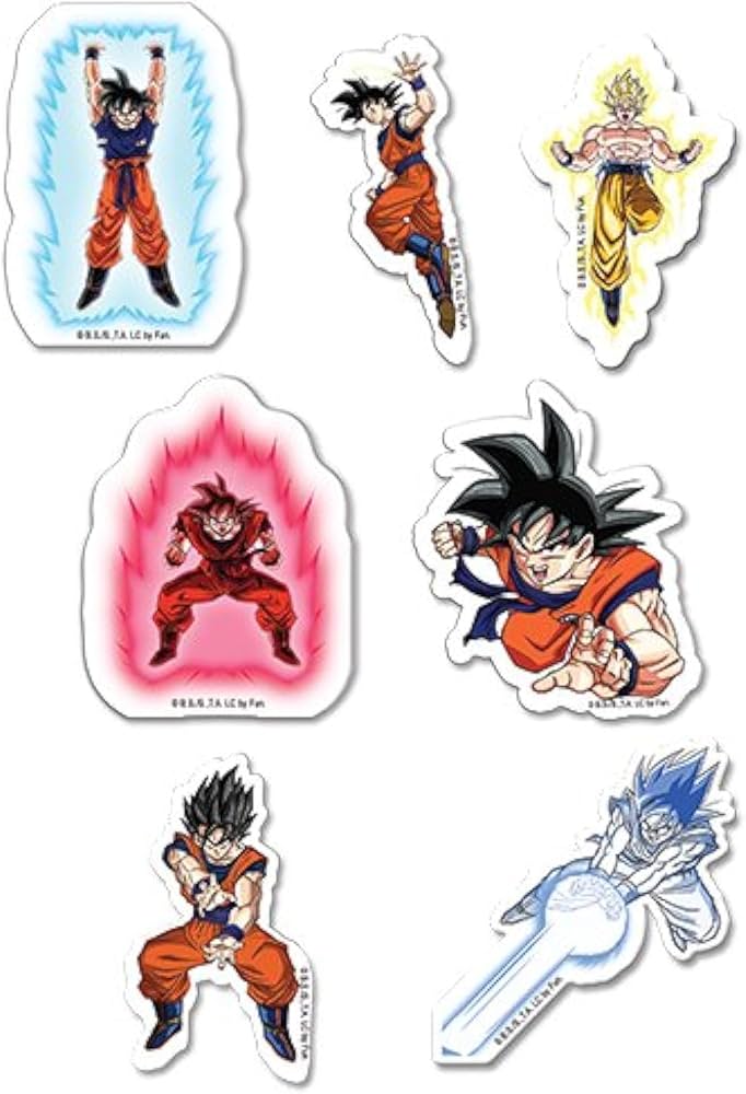 dragon ball stickers