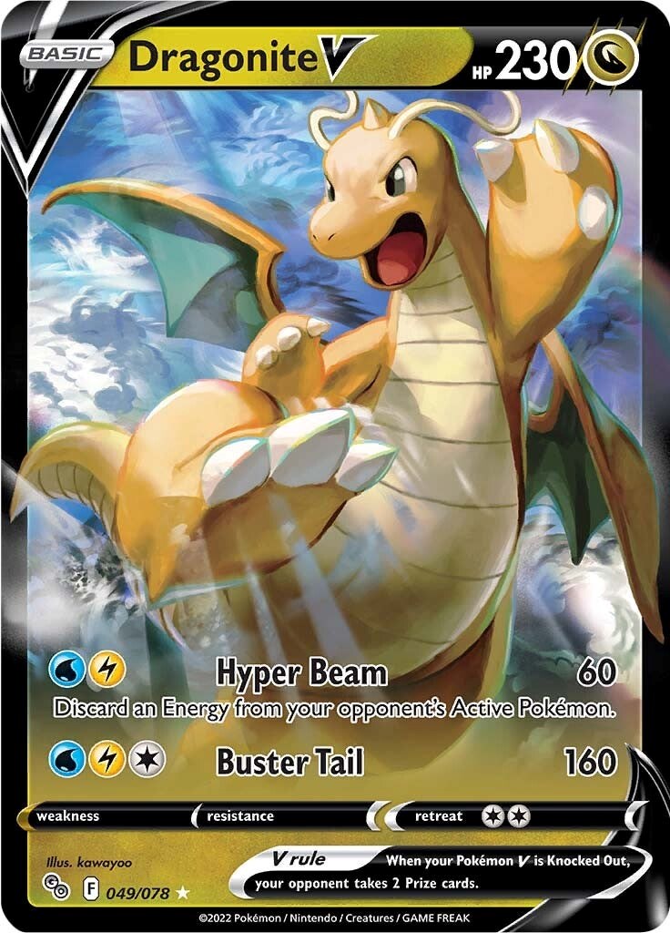 dragonite pokemon card