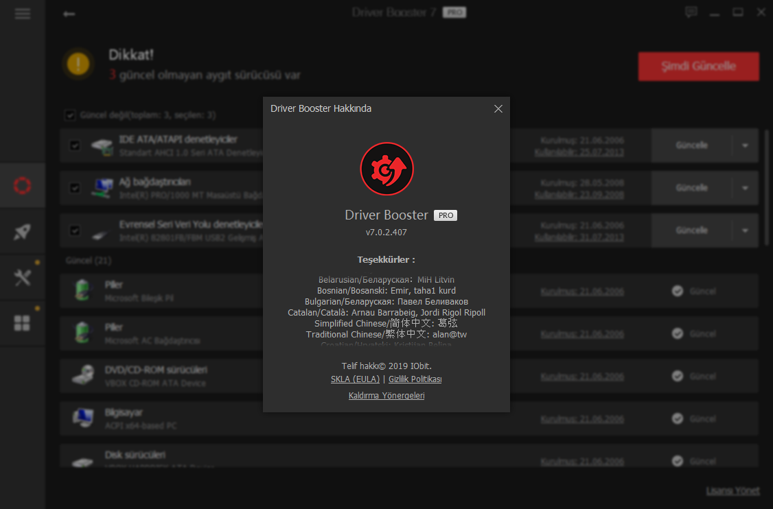 driver booster full katılımsız