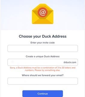 duckduckgo invite code