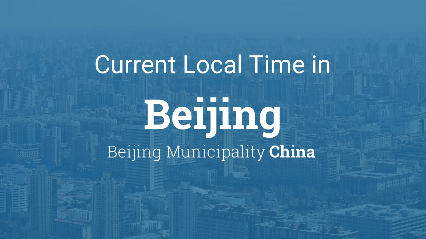 beijing local time