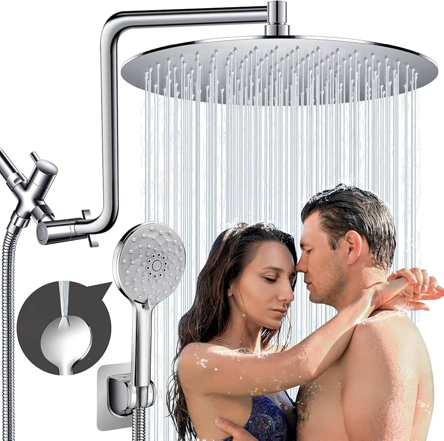 rainfall shower head handheld combo