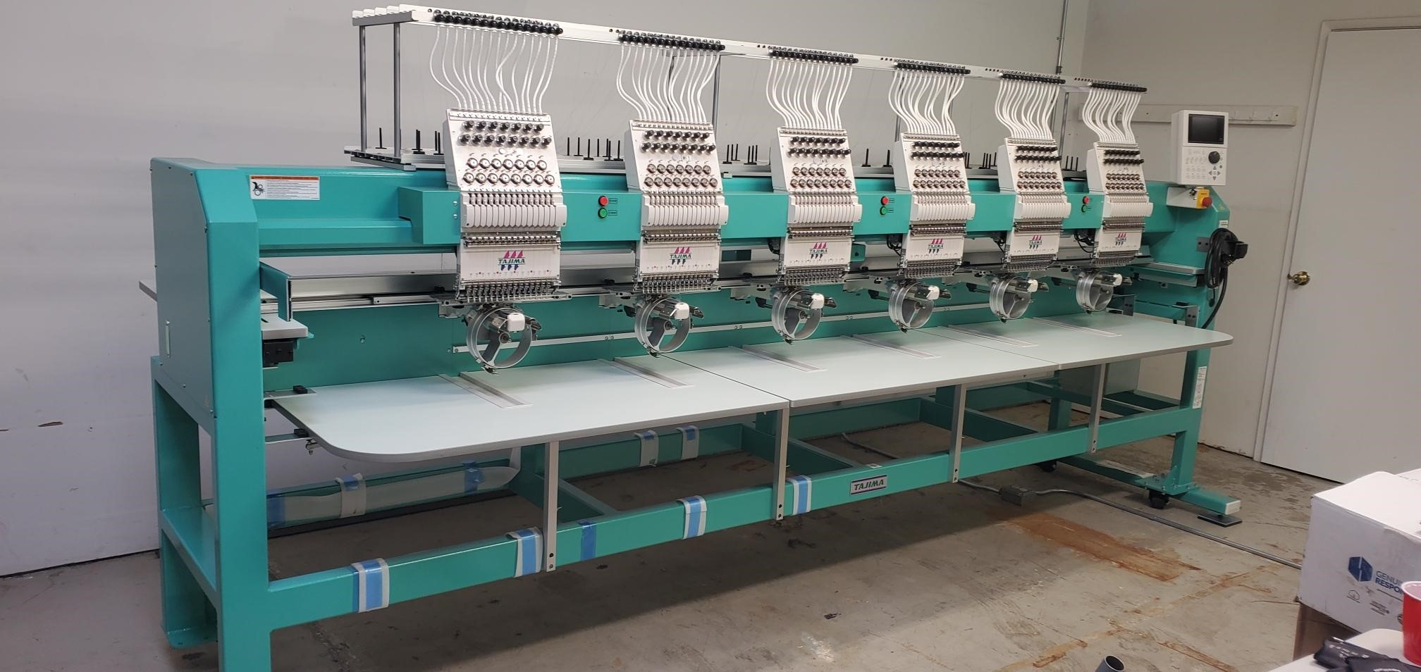 used 6 head embroidery machine for sale