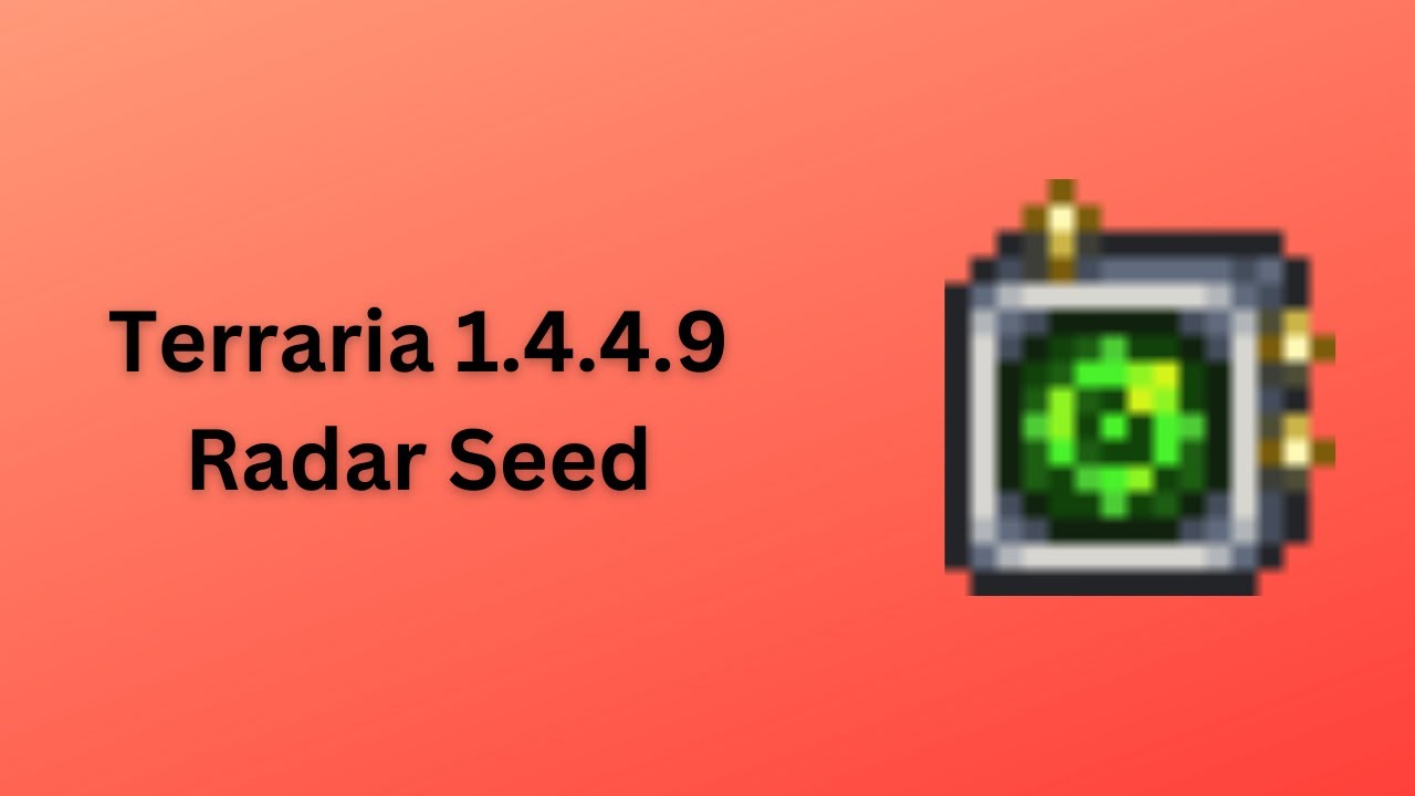 radar terraria