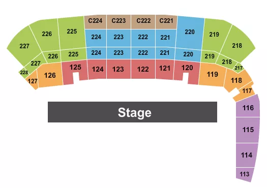 seating chart for tom benson hall of fame stadium