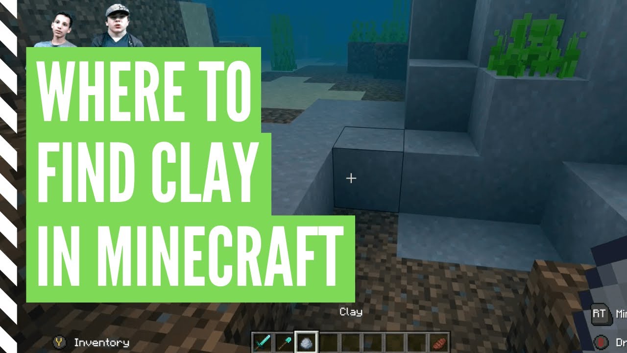 minecraft finding clay