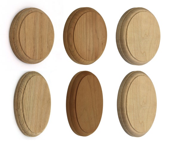 round wood rosettes