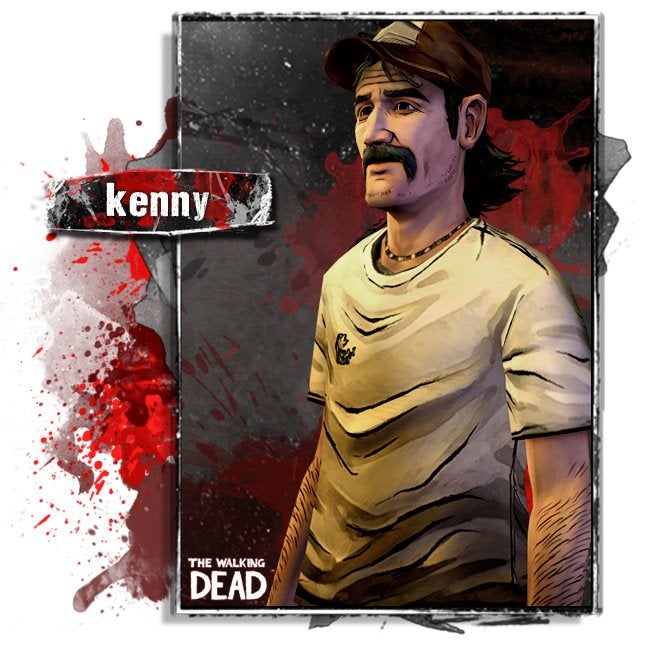 kenny walking dead game